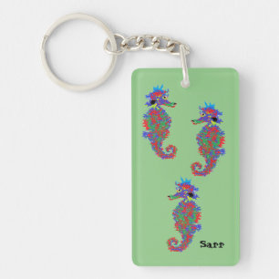Acrylic Keychain : SEAHORSE