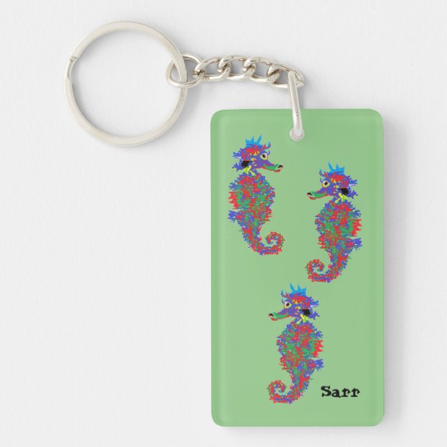 Acrylic Keychain : SEAHORSE (Front)