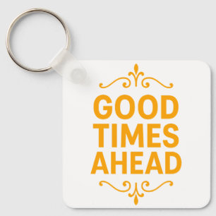 Acrylic Keychain, Square (double-sided) Key Ring