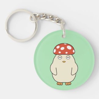 Acrylic Keychain, Square (single-sided) Key Ring