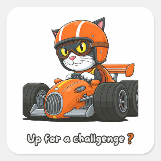 Acrylic Keychain Square Sticker