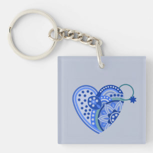 Acrylic Keychain WITH LOVE