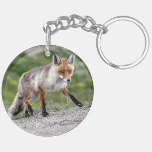 Acrylic Keychain with Unique Fox Design