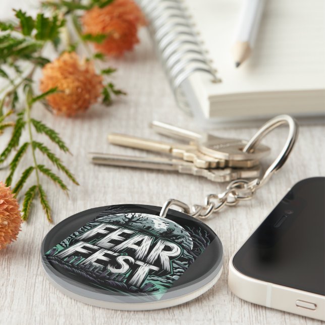 Acrylic Llavero Fast Key Ring (Front Right)