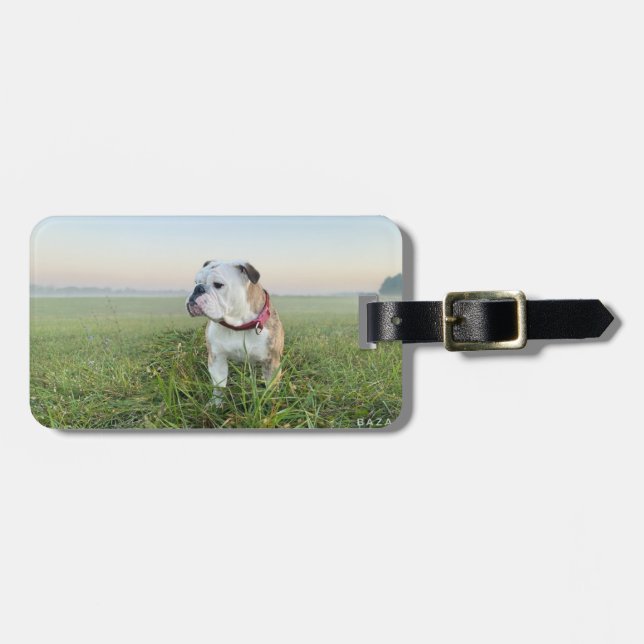Acrylic Luggage Tag (Front Horizontal)