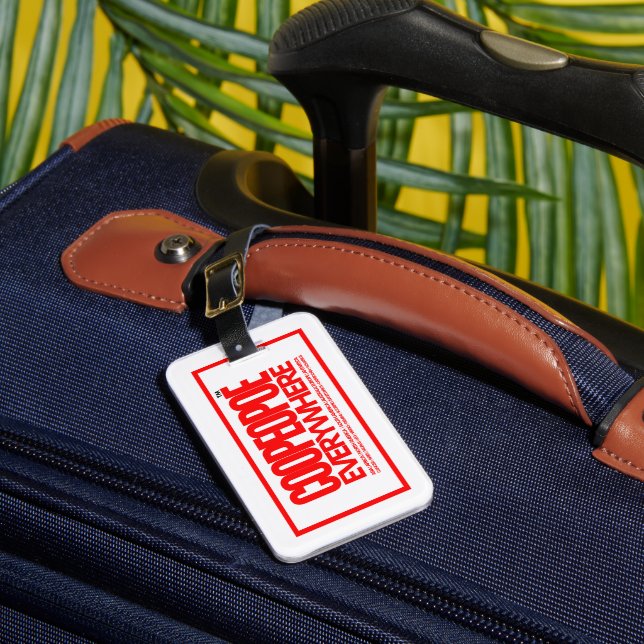 Acrylic Luggage Tag (Front Insitu 1)