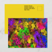 Acrylic Neon Colours Paint Splatter Splash Abstrac