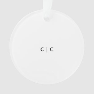 Acrylic Ornament, Acrylic Circle Ornament