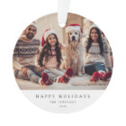 Acrylic Ornament | Family Portrait Christmas Photo