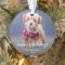Acrylic Ornament | Happy Pawlidays Dog Photo