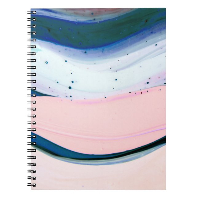 acrylic, paint, abstract. Closeup of the painting. Notebook (Front)