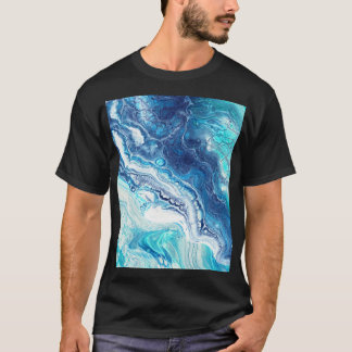 Acrylic paint, abstract colour tones T-Shirt