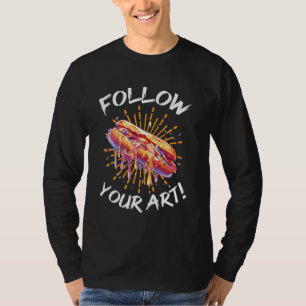 Acrylic Painter Design for Acrylic Colour Wheel 1 T-Shirt