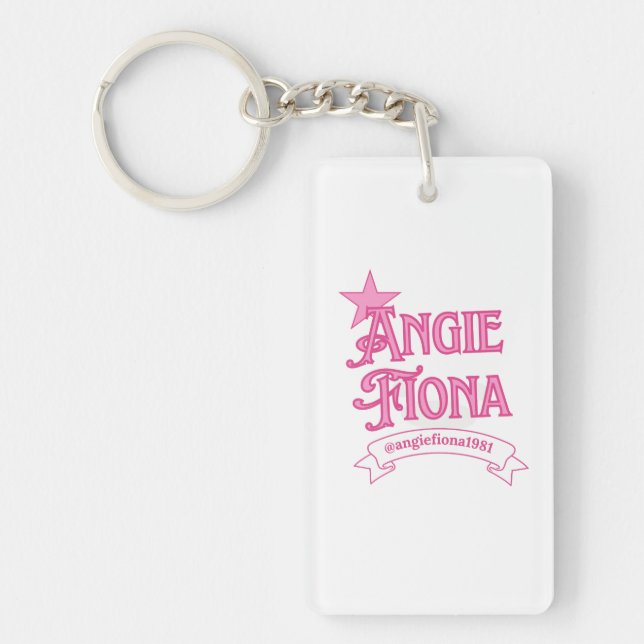Acrylic Rectangle Keychain (Front)