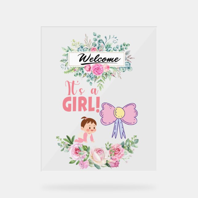 Acrylic sign (Front)