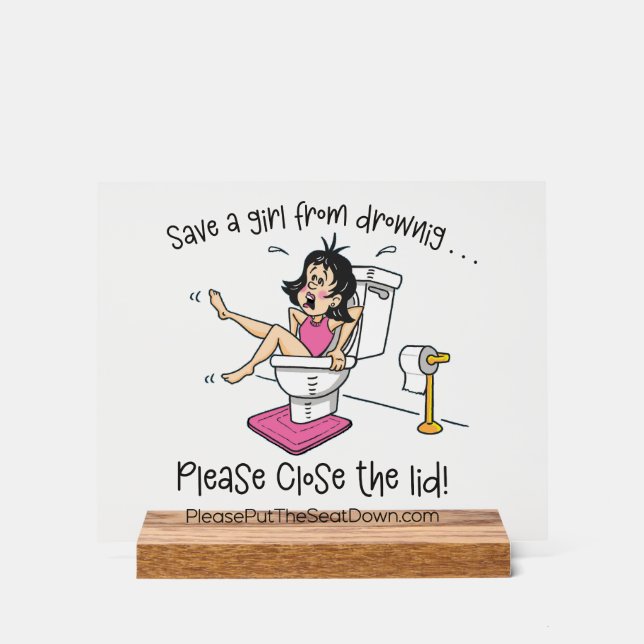 Acrylic Sign (Front)