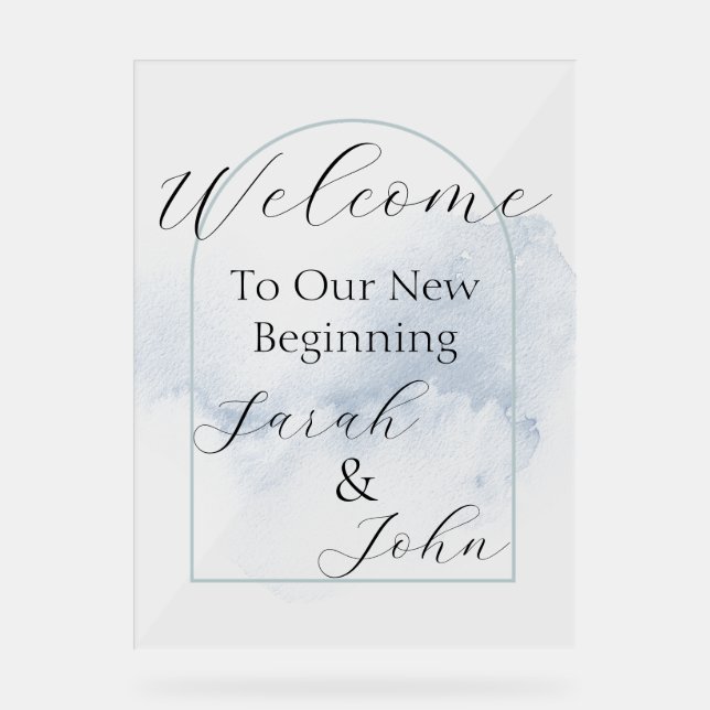 Acrylic Sign (Front)