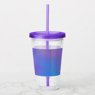 Acrylic Tumbler with design.
