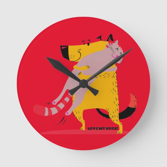 Acrylic Wall Clock  (Front)