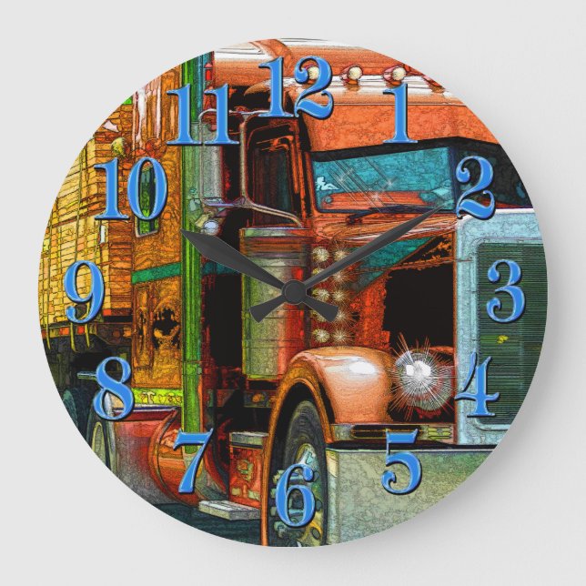 Acrylic Wall Clock (Front)