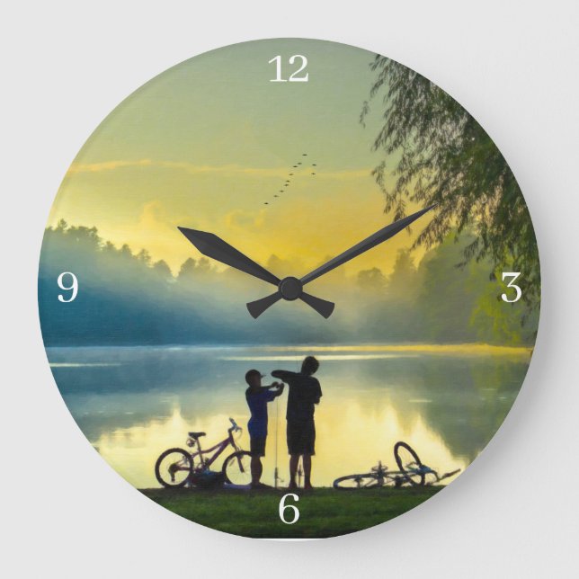 Acrylic Wall Clock (Front)