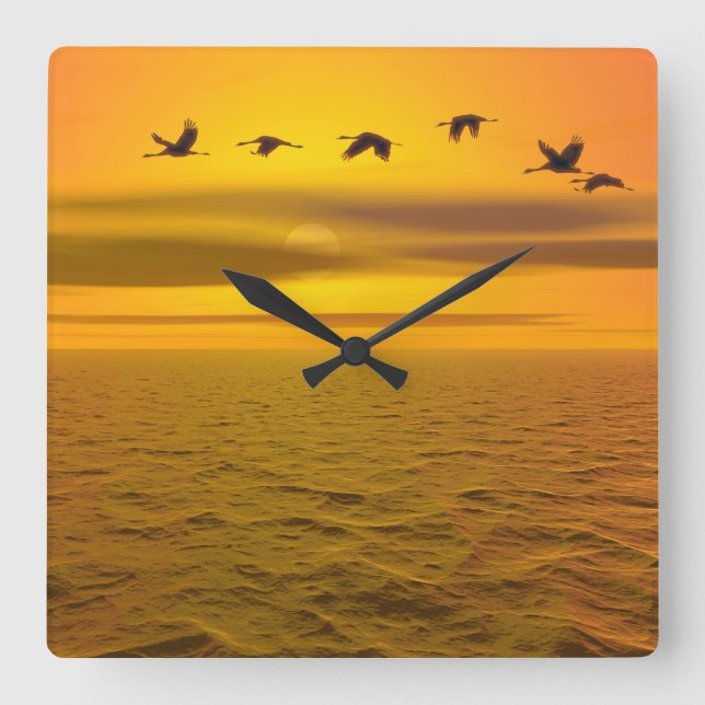 Acrylic Wall Clock (Front)