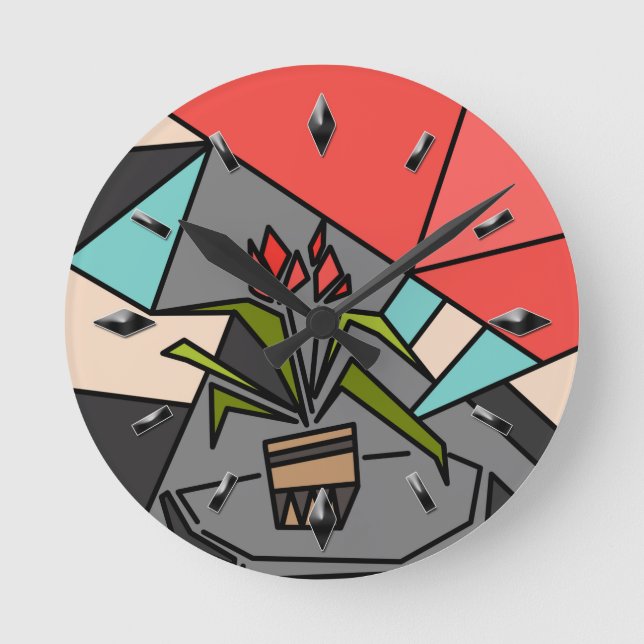 Acrylic Wall Clock (Front)