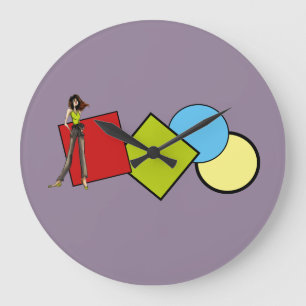 Acrylic Wall Clock for kids