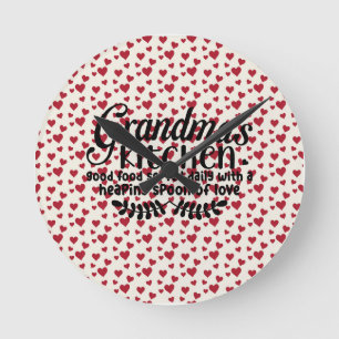 Acrylic wall clock - Grandma's kitchen
