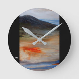 Acrylic Wall Clock Round (Medium) 14