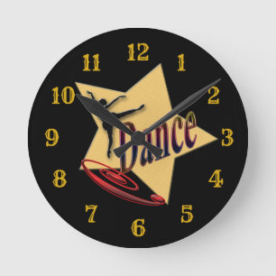 Acrylic Wall Clock, Round (Medium) Round Clock