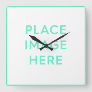 Acrylic Wall Clock, Square Clock