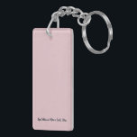 Acrylic Wedding Keychain Favor – Double‑Sided<br><div class="desc">This modern acrylic rectangular keychain is the perfect matching accessory to your acrylic wedding invitation suite. Designed with a clean, transparent aesthetic, it makes a beautiful keepsake for guests and a timeless reminder of your special day. The double‑sided layout allows you to feature names, initials, dates, or a meaningful quote...</div>