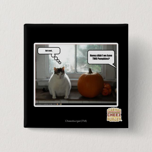 Act cool 15 cm square badge (Front)