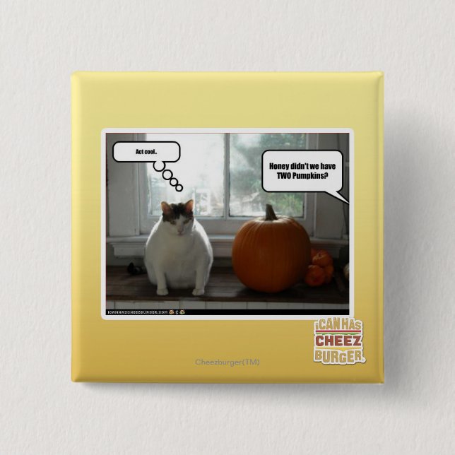 Act cool 15 cm square badge (Front)