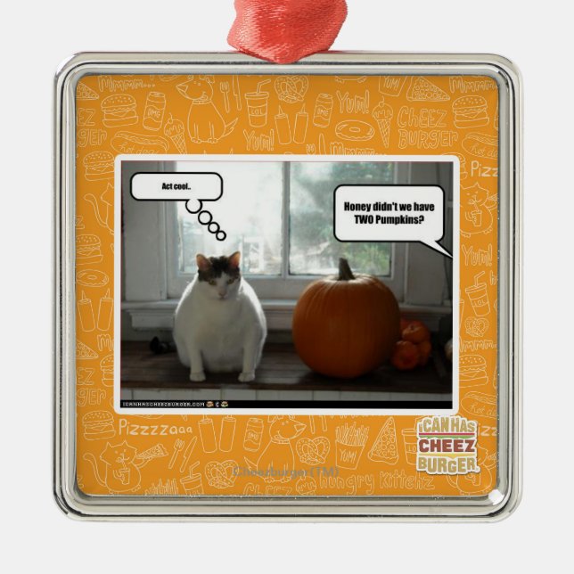 Act cool metal ornament (Front)