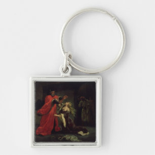 Act I, scene 3: Desdemona kneeling at her father's Key Ring