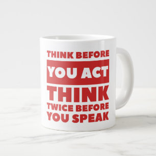 Act Jumbo Mug