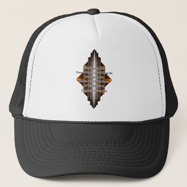 Act Of Forgiveness Trucker Hat (Front)