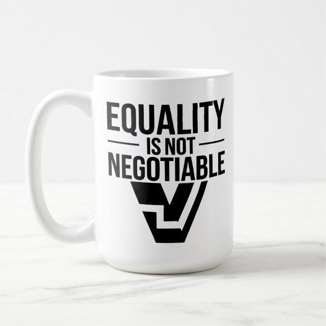 Act on Climate, Not Just Words Coffee Mug (Left)