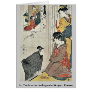 Act Two from the chushingura by Kitagawa, Utamaro