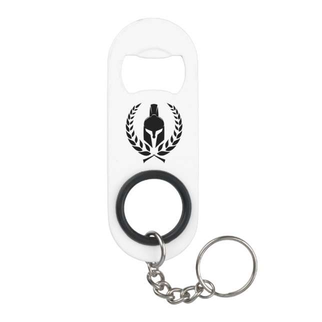Acta Non Verba - Actions Not Words Keychain Opener (Back)