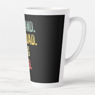 Acting Husband Step Dad Legend Latte Mug