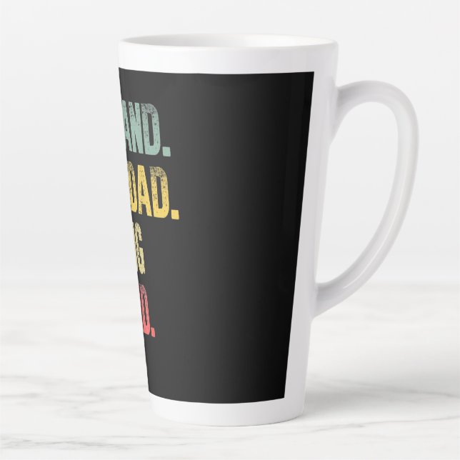 Acting Husband Step Dad Legend Latte Mug (Right)