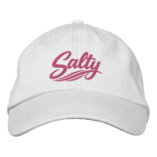 Acting Salty Funny Sarcasm Saying Embroidered Hat