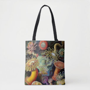 Actiniae by Ernst Haecke Tote Bag