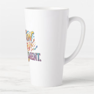 Action Breeds Achievement Motivational T-Shirt Latte Mug