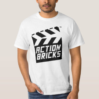 Action Bricks Clapboard Logo T-Shirt