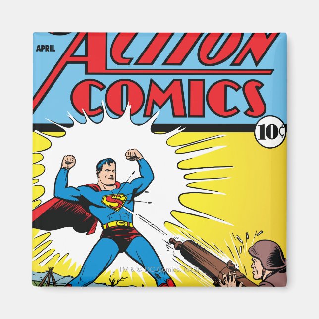 Action Comics #35 Magnet (Front)