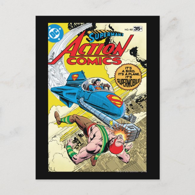 Action Comics #481 Postcard (Front)